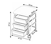 Sgabello pedicure SG 416