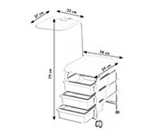 Sgabello pedicure SG 416